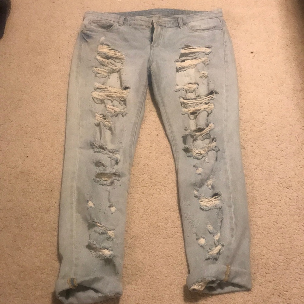 Blank NYC distressed jeans